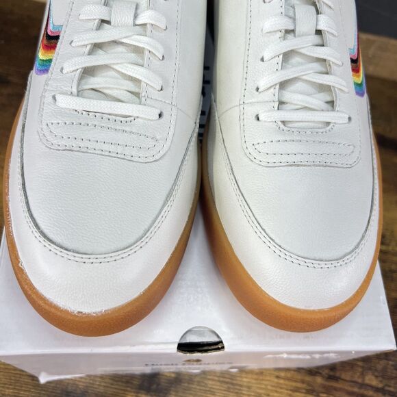 Hush Puppies Mens Charlie Court Rainbow X Free Mom Hugs Shoes Pride LGBTQ Sz 11 main image 4
